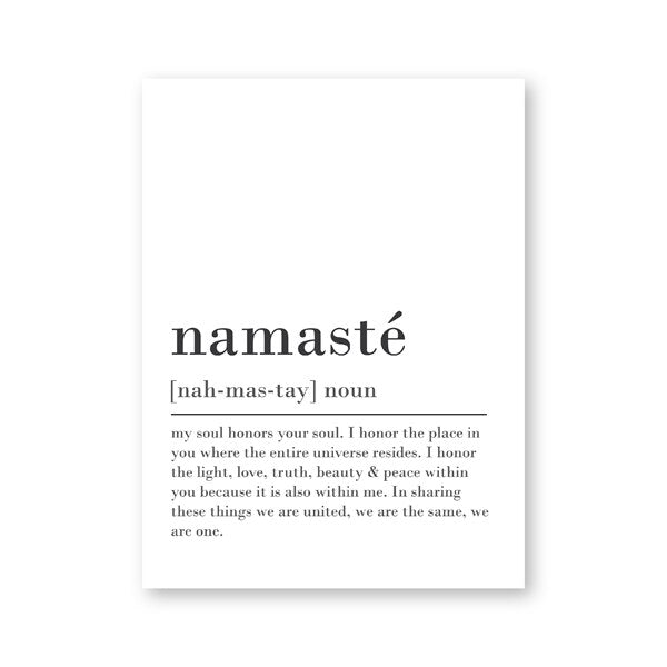 Namaste Poster 